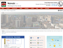 Tablet Screenshot of nairobi.com